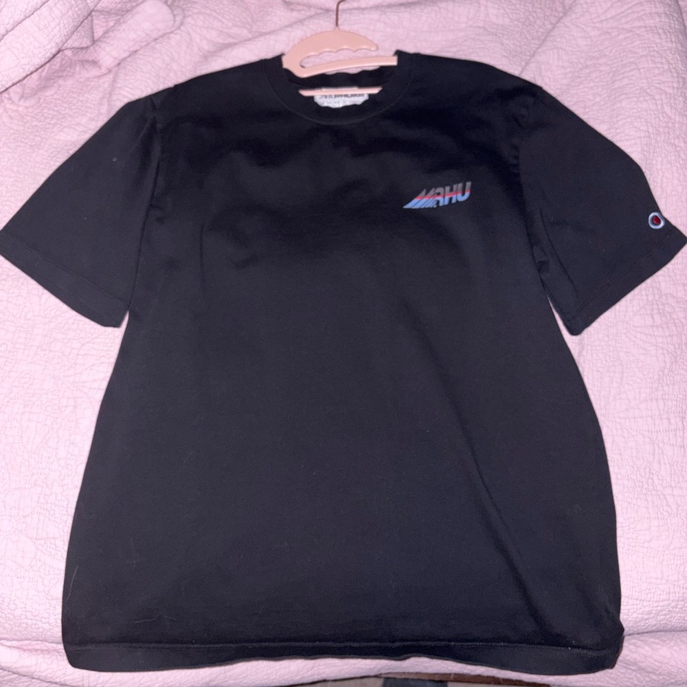 Zara x Rhuigi black Champion tee Size M